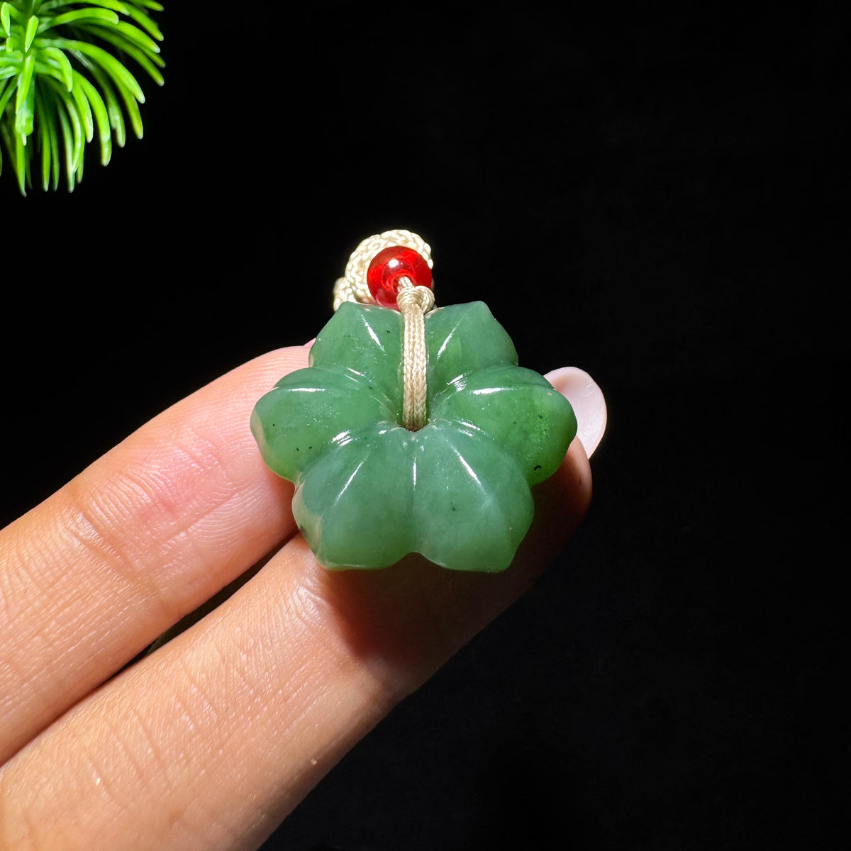 和田玉山料碧玉莲花（yc729619）