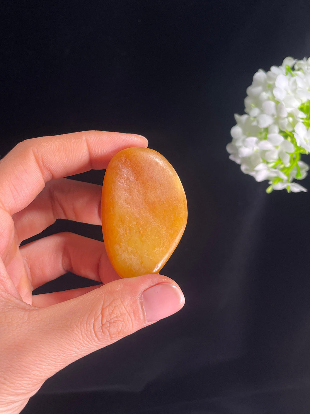 新疆天然和田玉籽料原石黄沁挂件（yc266494）