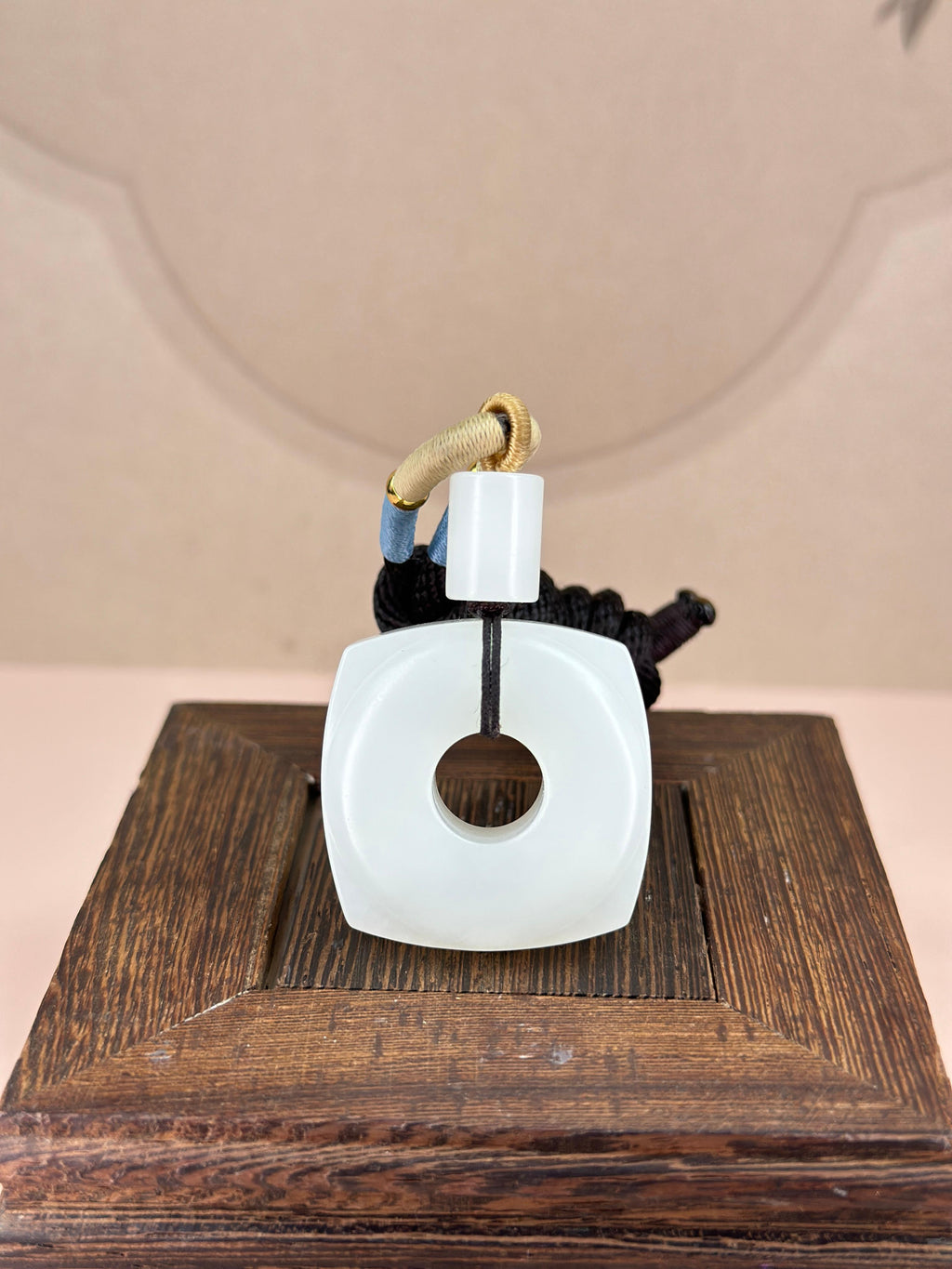 精品和田玉方形平安扣（yc750432）
