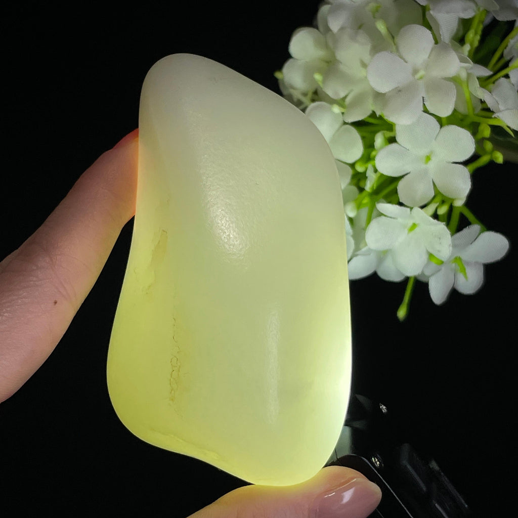 和田玉羊脂白玉“昆仑月光”籽料（yc330093）