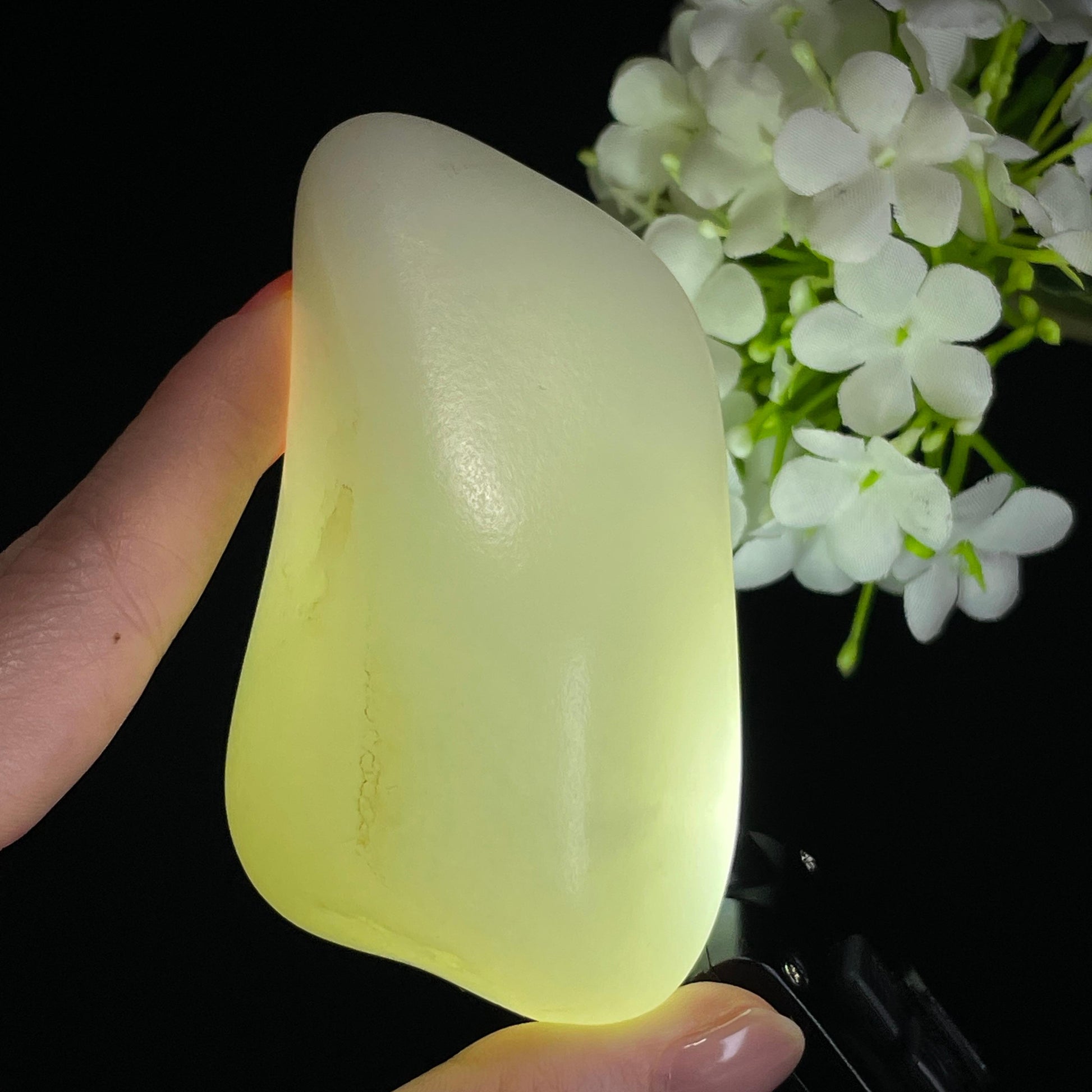 和田玉羊脂白玉“昆仑月光”籽料（yc330093）
