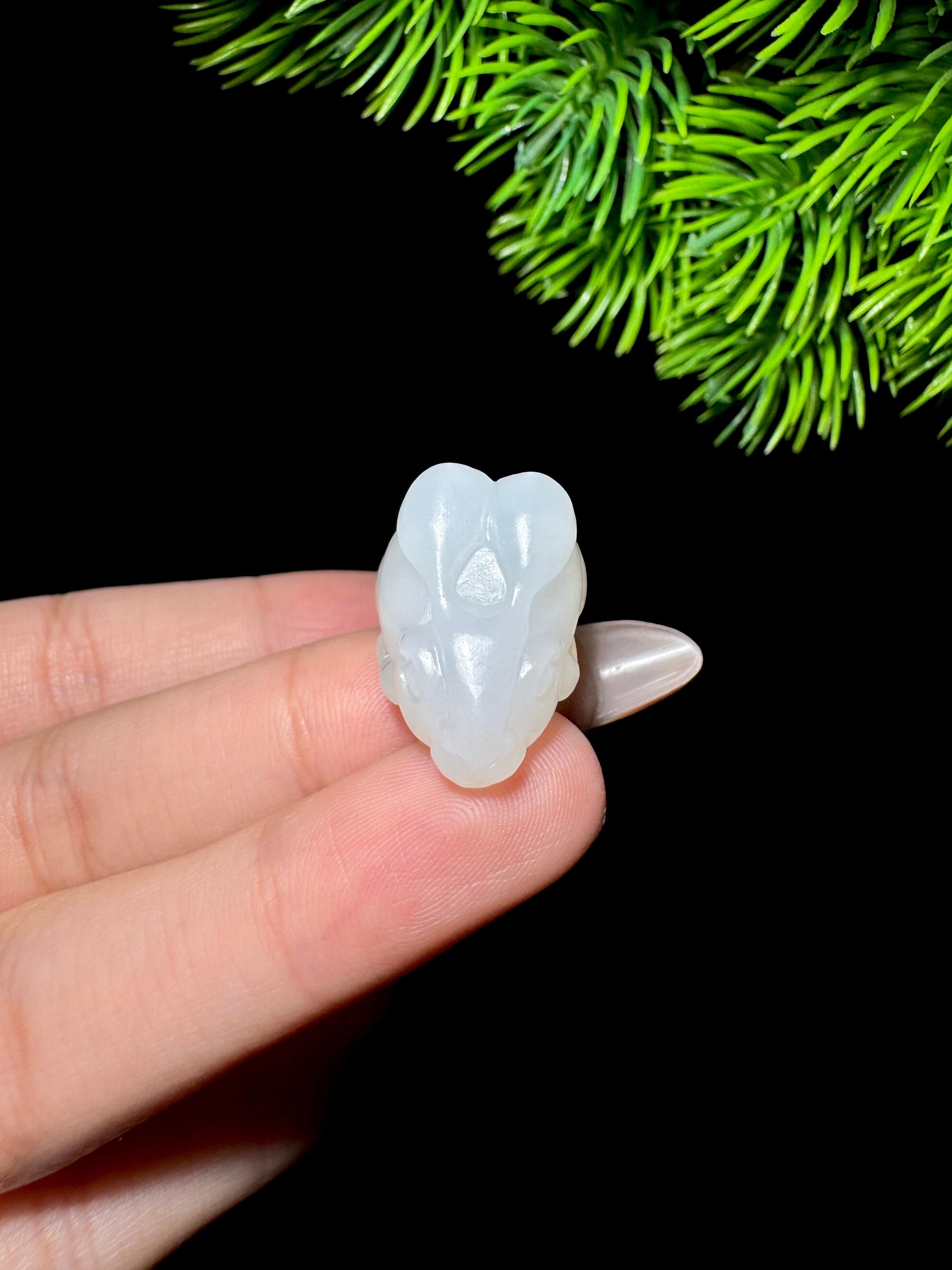 和田玉白玉兔子（yc300315）