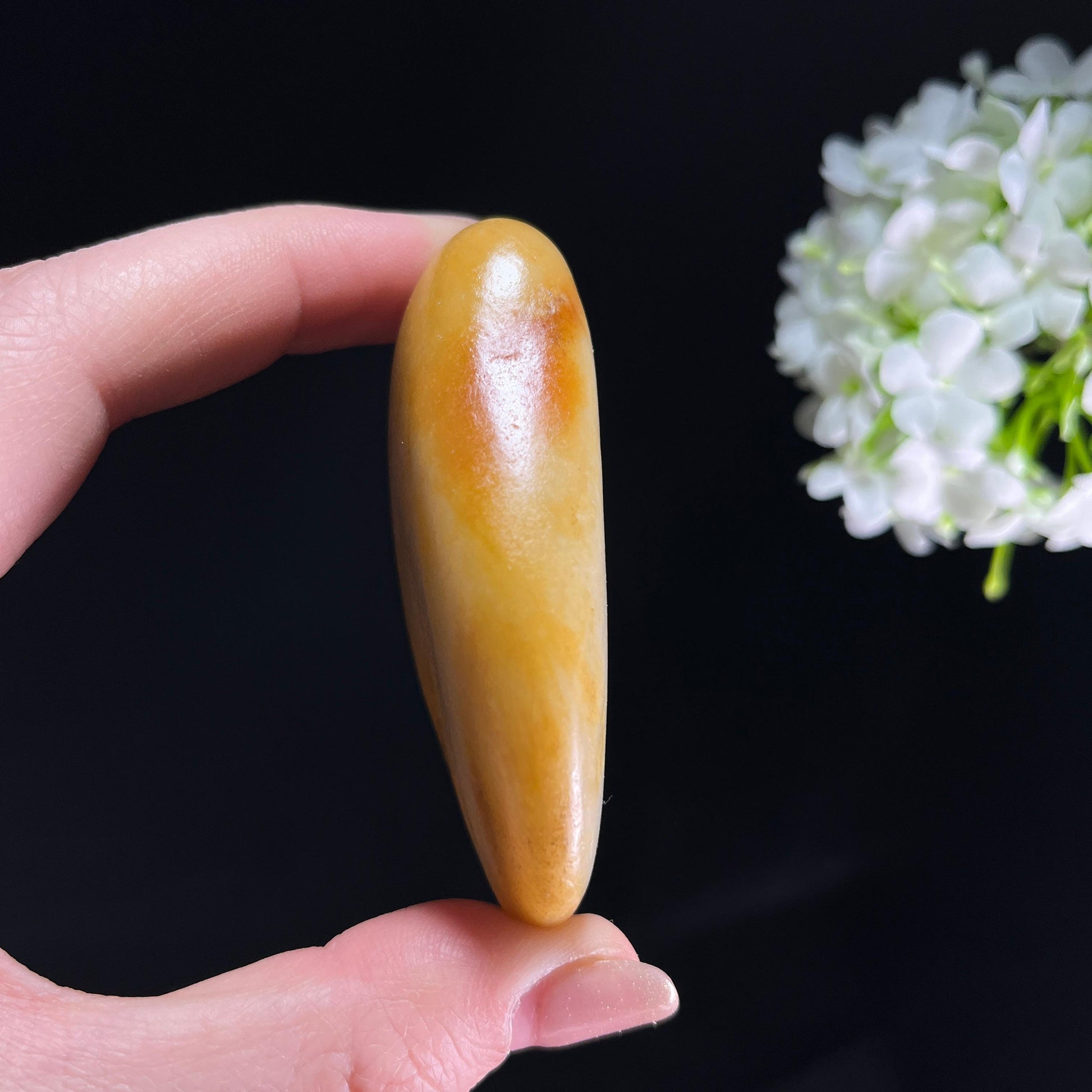 和田玉白玉“金山浮玉”聚红皮洒金皮籽料（yc350859）