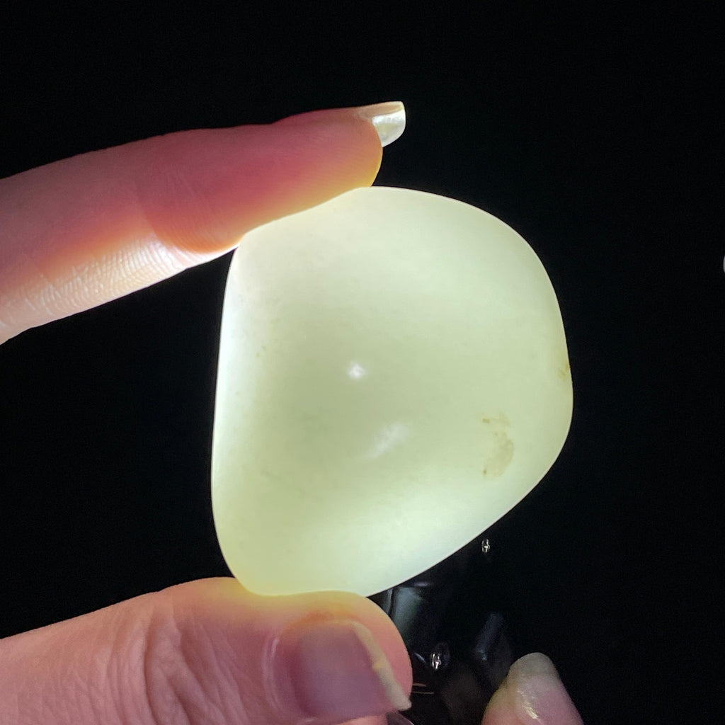 和田玉白玉“秋霜含露”秋梨皮籽料（yc409074）
