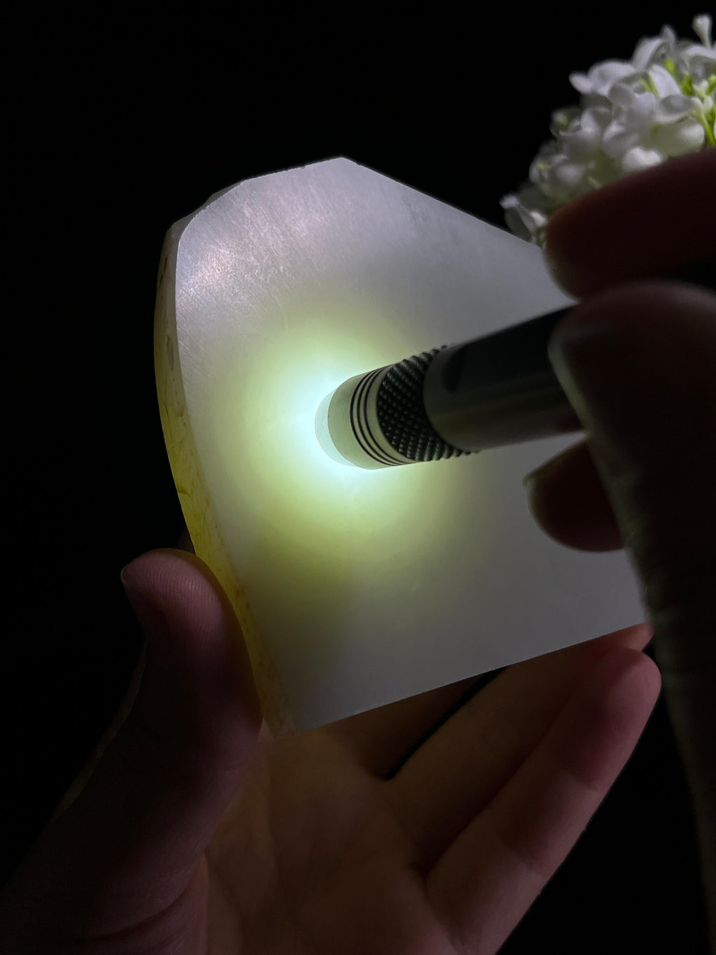 和田玉籽料洒金皮板料（可定制小手镯）（yc262043）