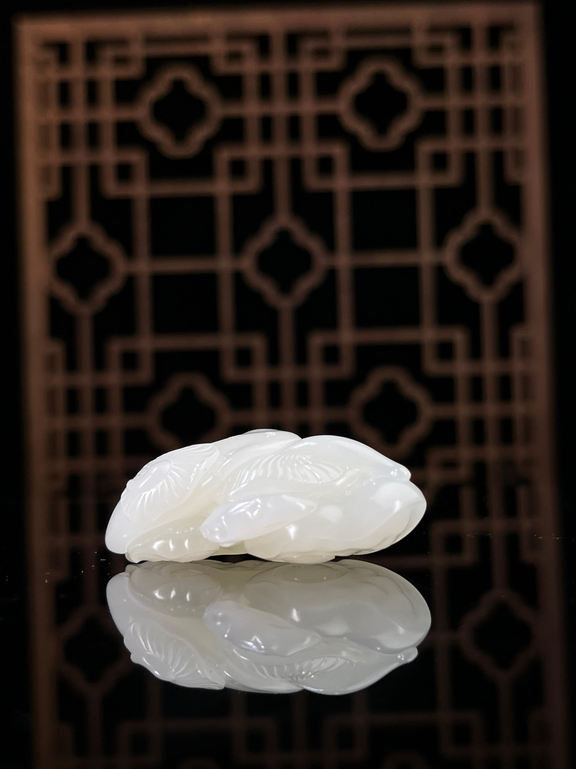 新疆和田玉天然羊脂白玉挂件（yc232385）