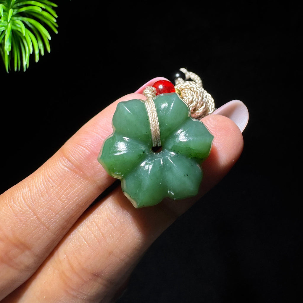 和田玉山料碧玉莲花（yc729619）