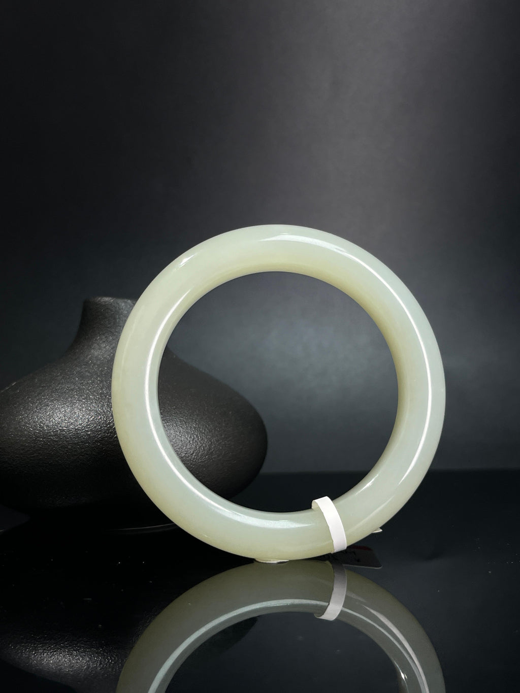 和田玉高青白手串（卡56）（yc242066）