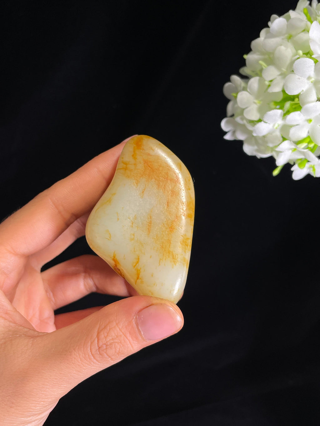 和田玉洒金皮籽料原石（yc267896）
