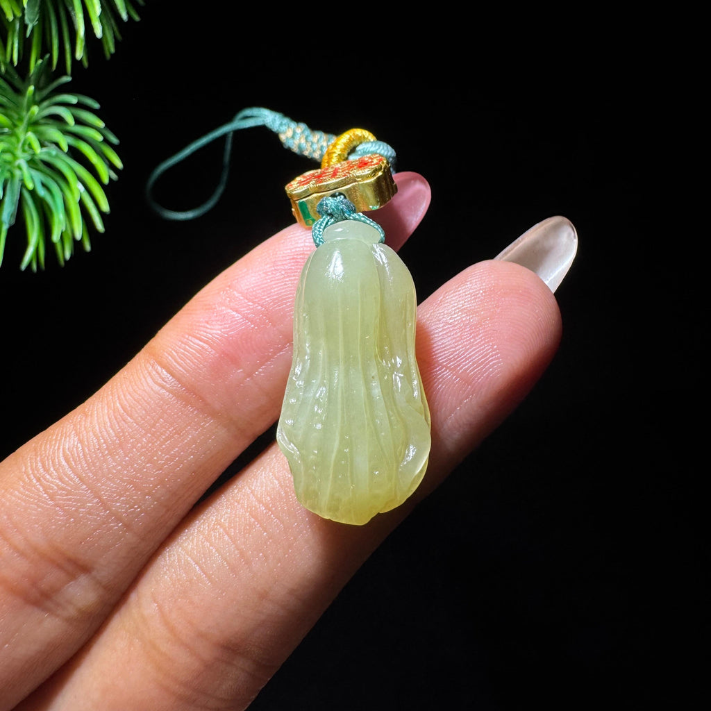 和田玉山料黄玉白菜（yc725498）