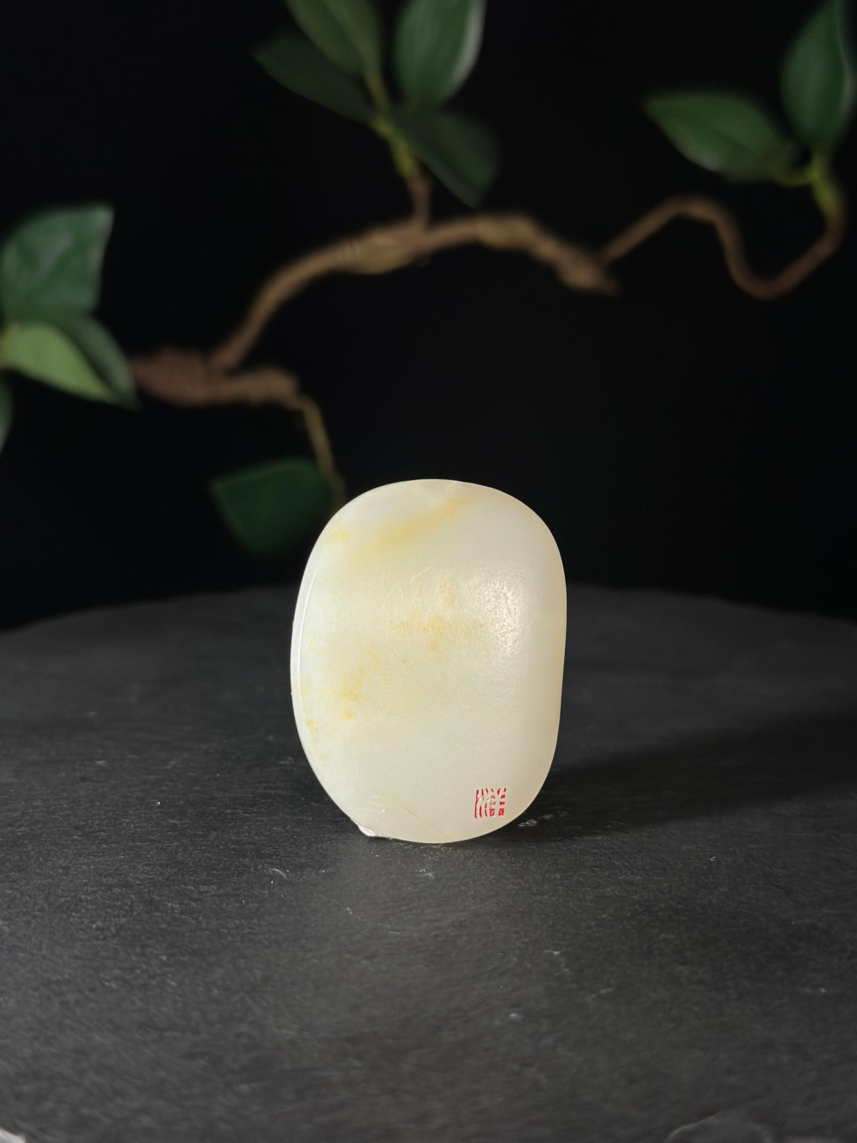 和田玉.籽料白玉弥勒挂件（yc777199）