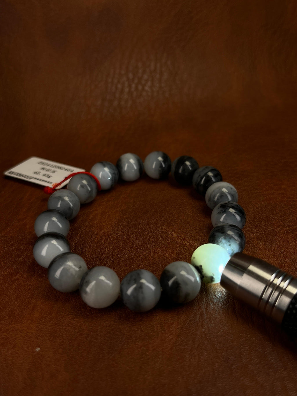 和田玉青花手串（12卡）（yc222671）