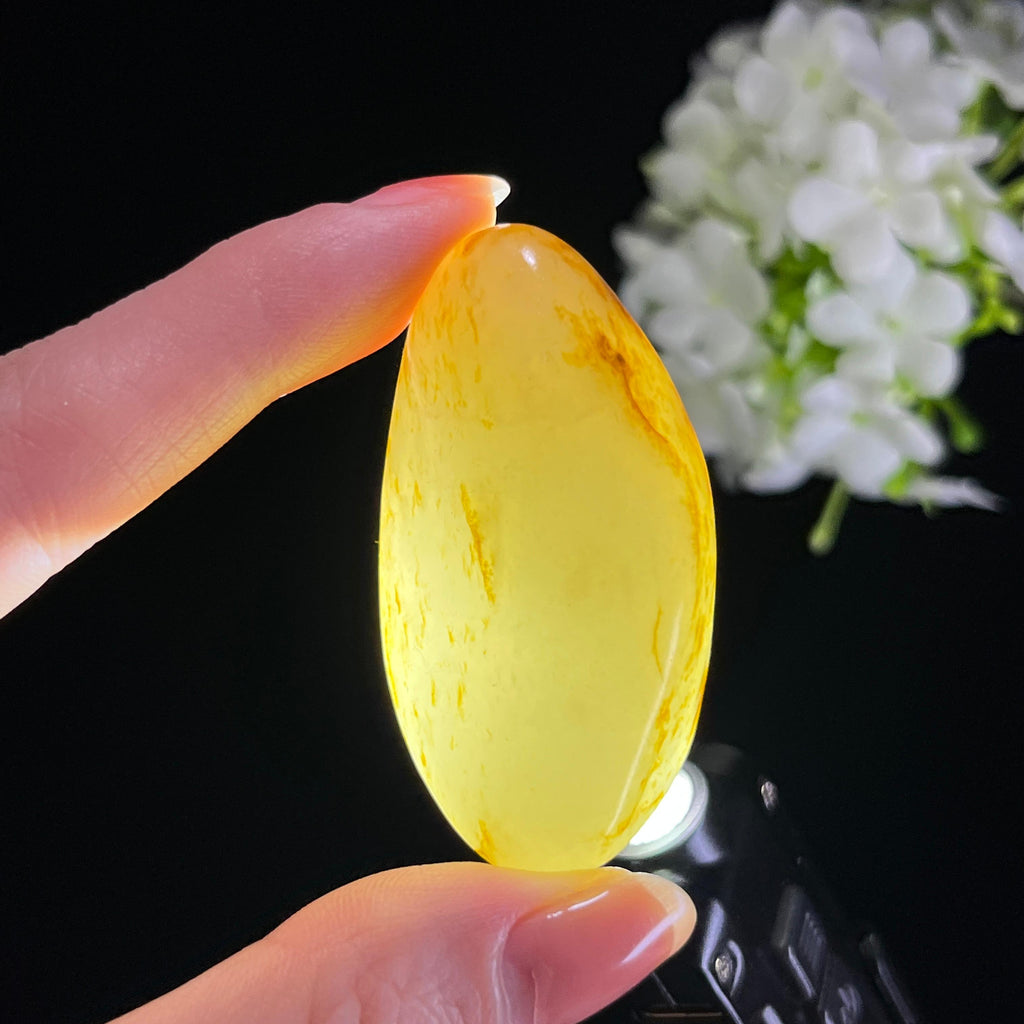 和田玉青白玉“星粟落玉”洒金皮籽料（yc351334）