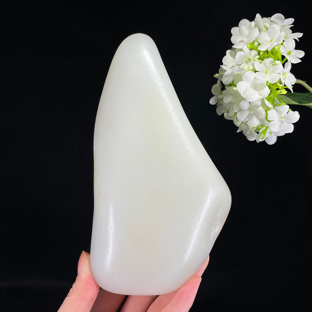 新疆和田玉羊脂白玉洒金皮籽料（yc452160）
