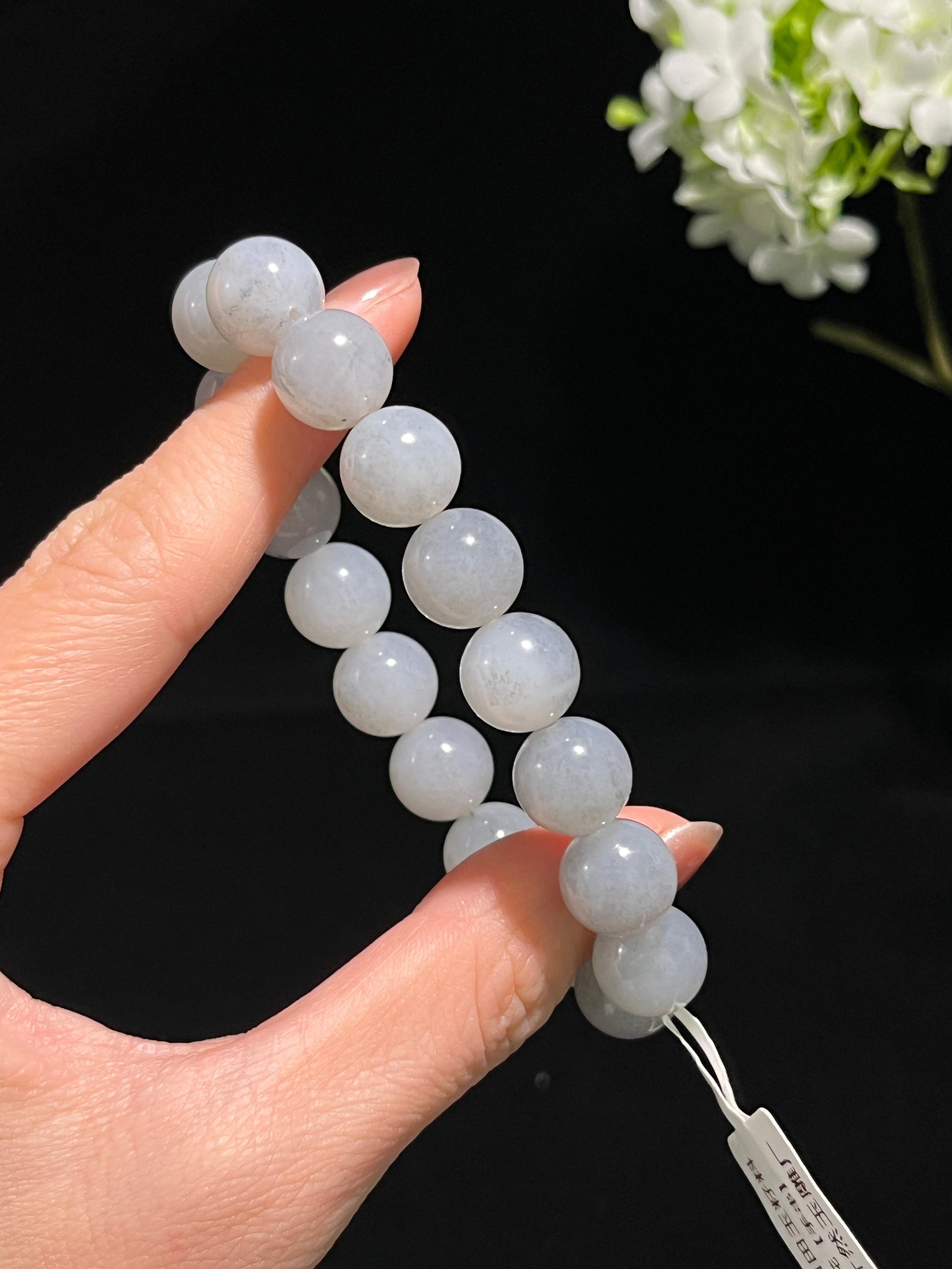 和田玉青花手串（卡11）（yc246356）