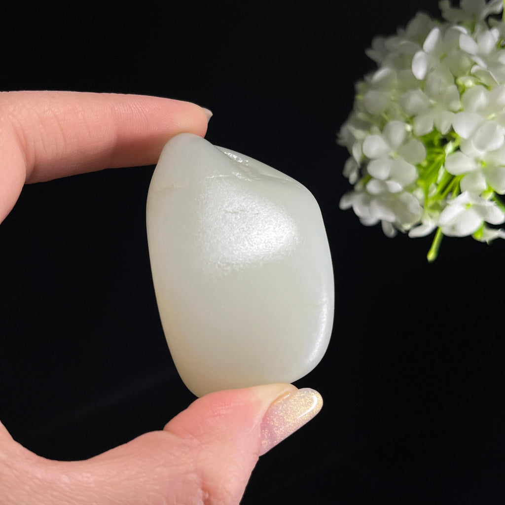 和田玉白玉“霜川摇影”光白籽籽料（yc353902）