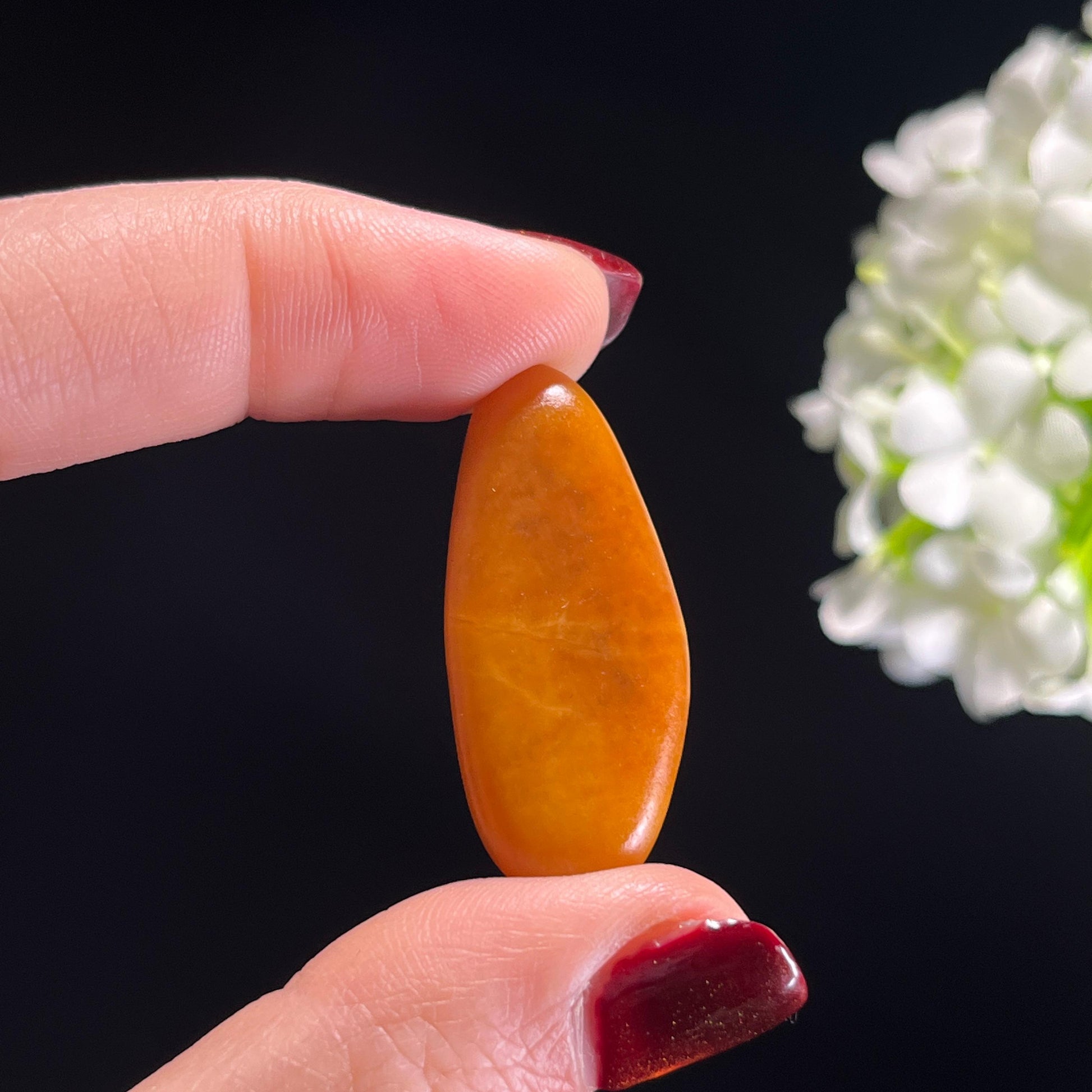 和田玉“流光金粟”黄沁籽料挂件（yc336339）