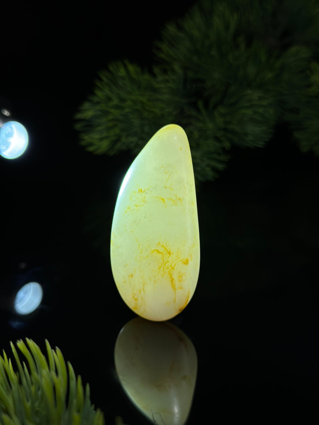 新疆和田玉白玉洒金皮精品籽料手把件（yc681620）