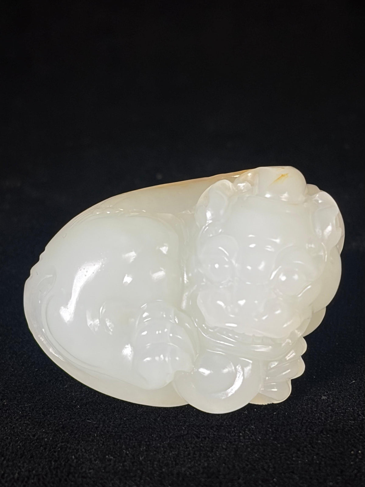 新疆和田玉籽料貔貅（yc751425）