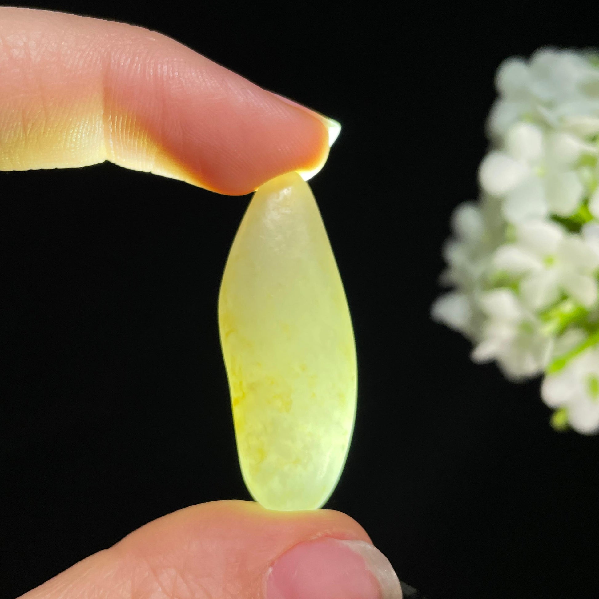新疆天然和田玉青白玉淡洒金皮籽料（yc414996）