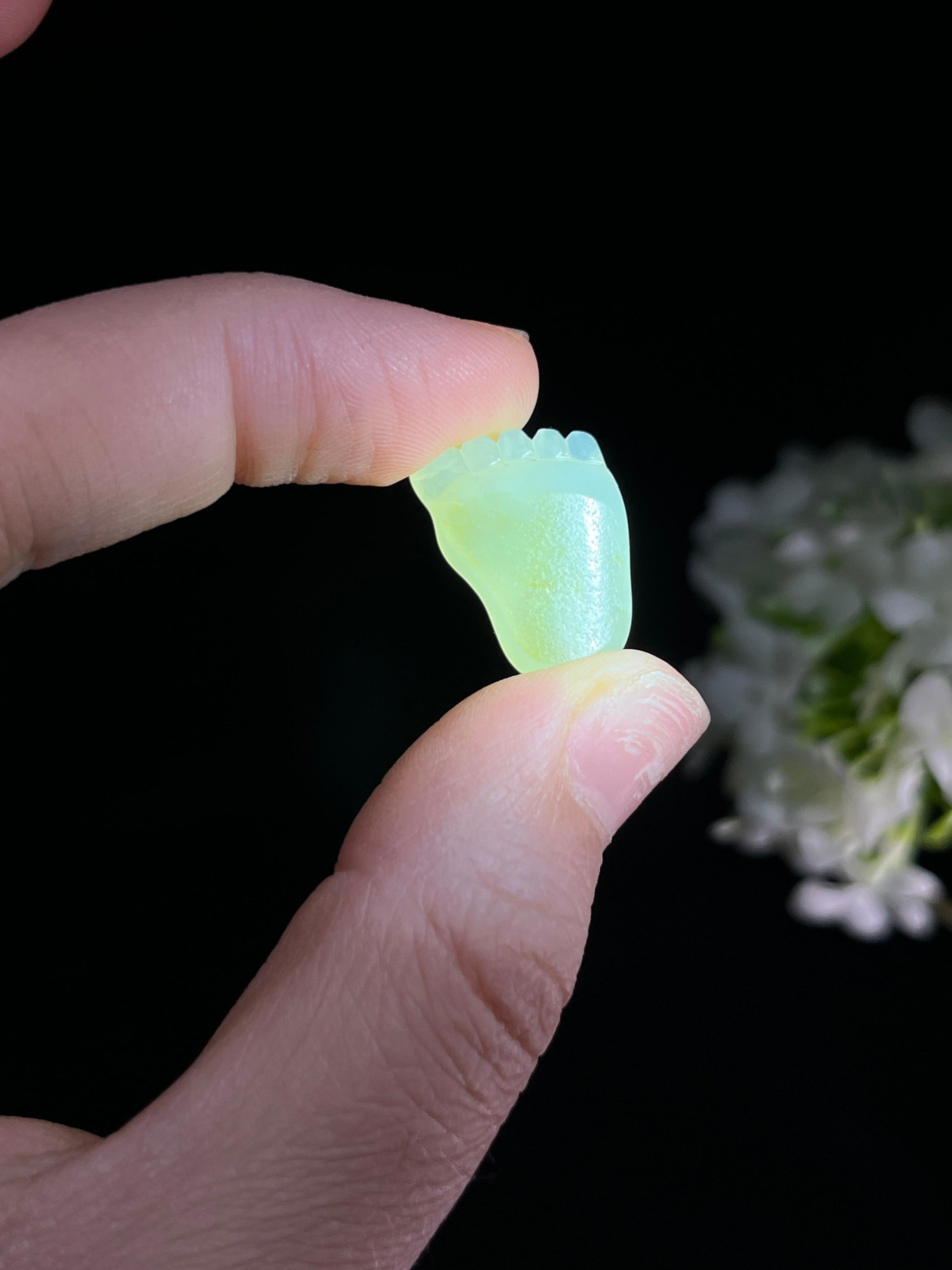 和田玉白玉“知足常乐”雕刻件（yc251754）