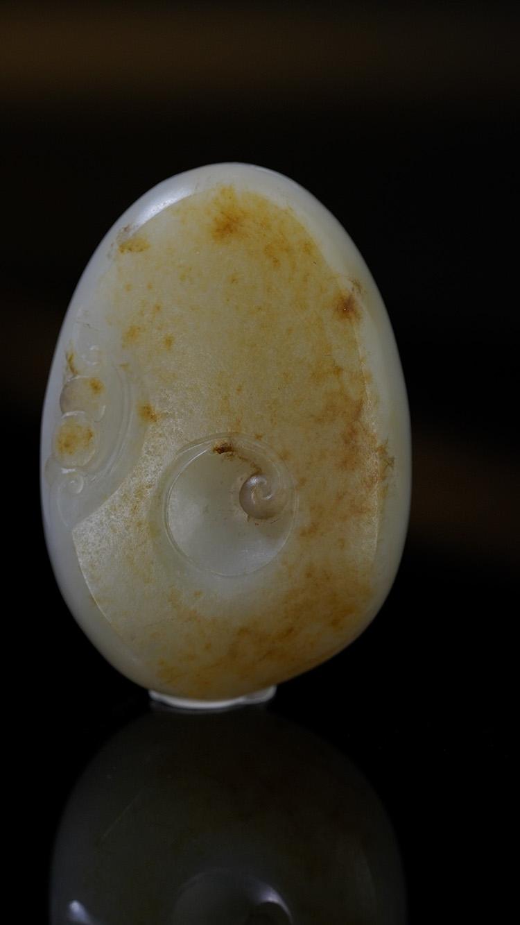 和田玉洒金皮弥勒佛雕件（yc249918）