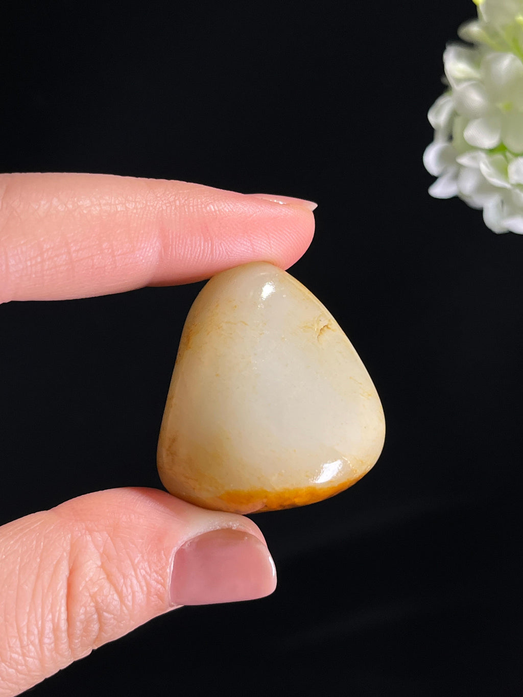 和田玉白玉精品虎皮洒金籽料原石（yc278311）