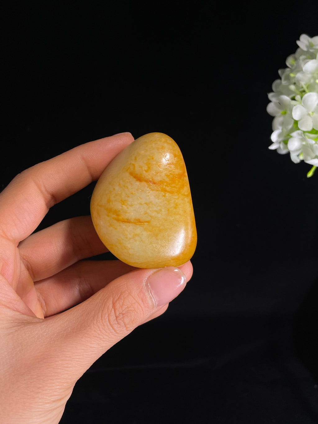 新疆天然和田玉白玉洒金皮籽料原石（yc272785）