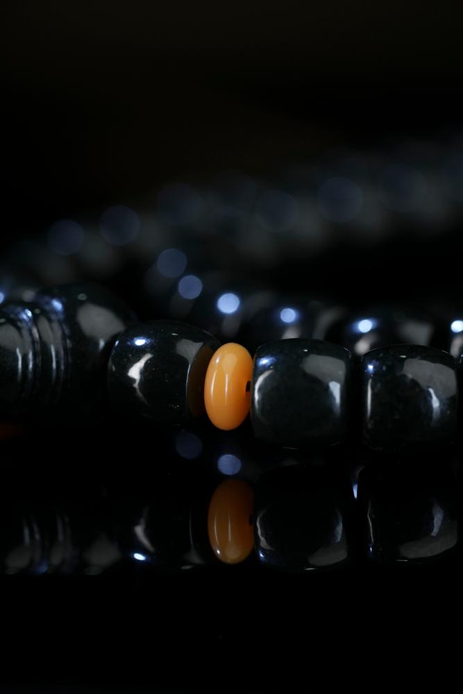 和田玉塔青项链（卡9）（yc248317）