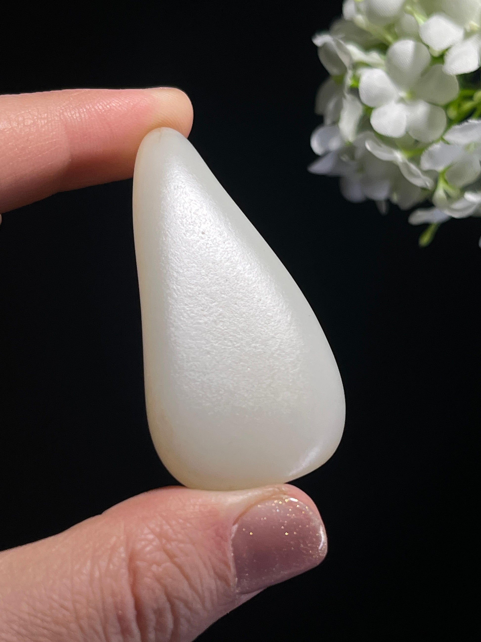 和田玉收藏级羊脂白玉籽料原石（yc262751）