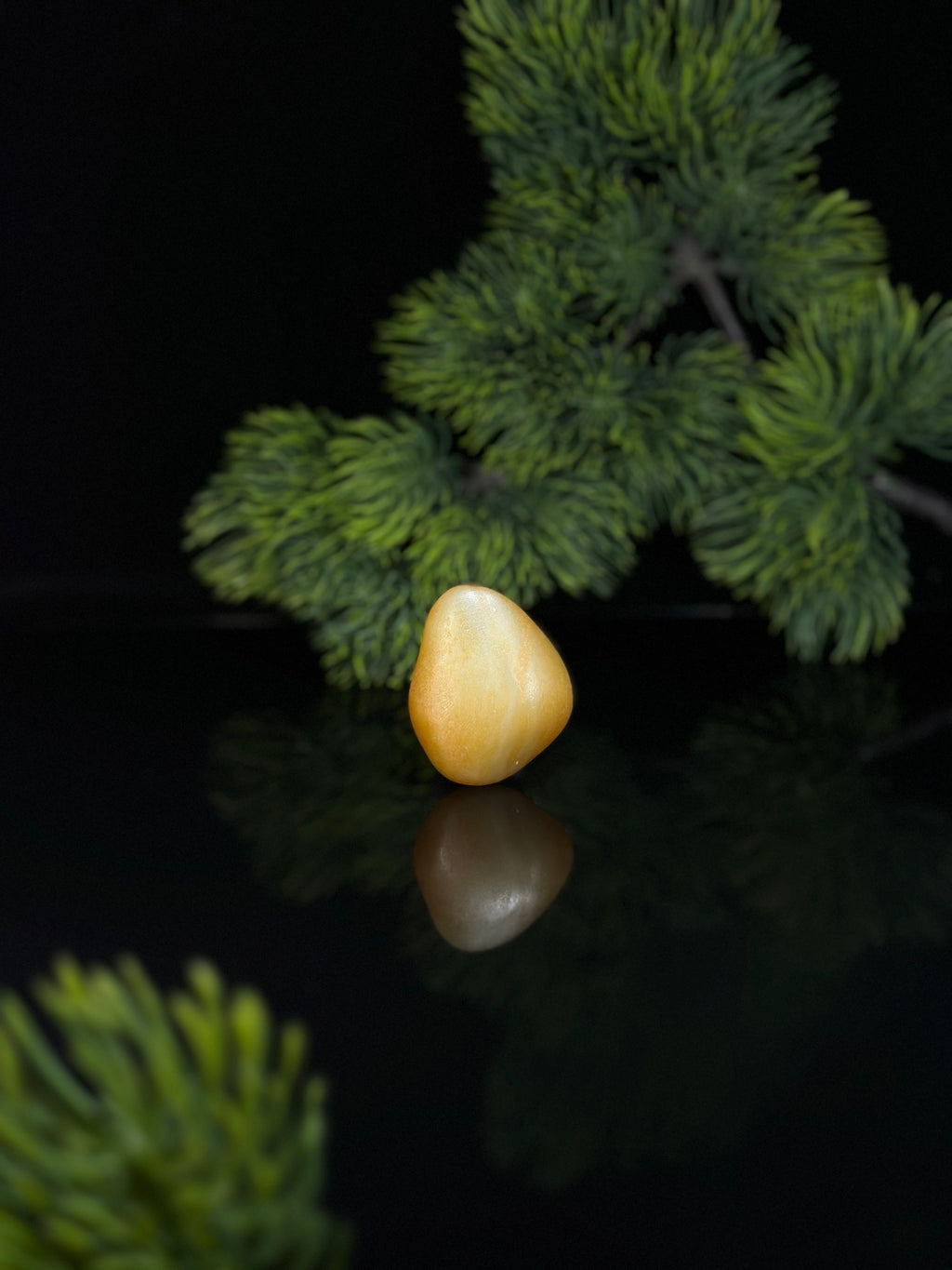新疆和田玉青白玉通体洒金皮挂件籽（yc505020）