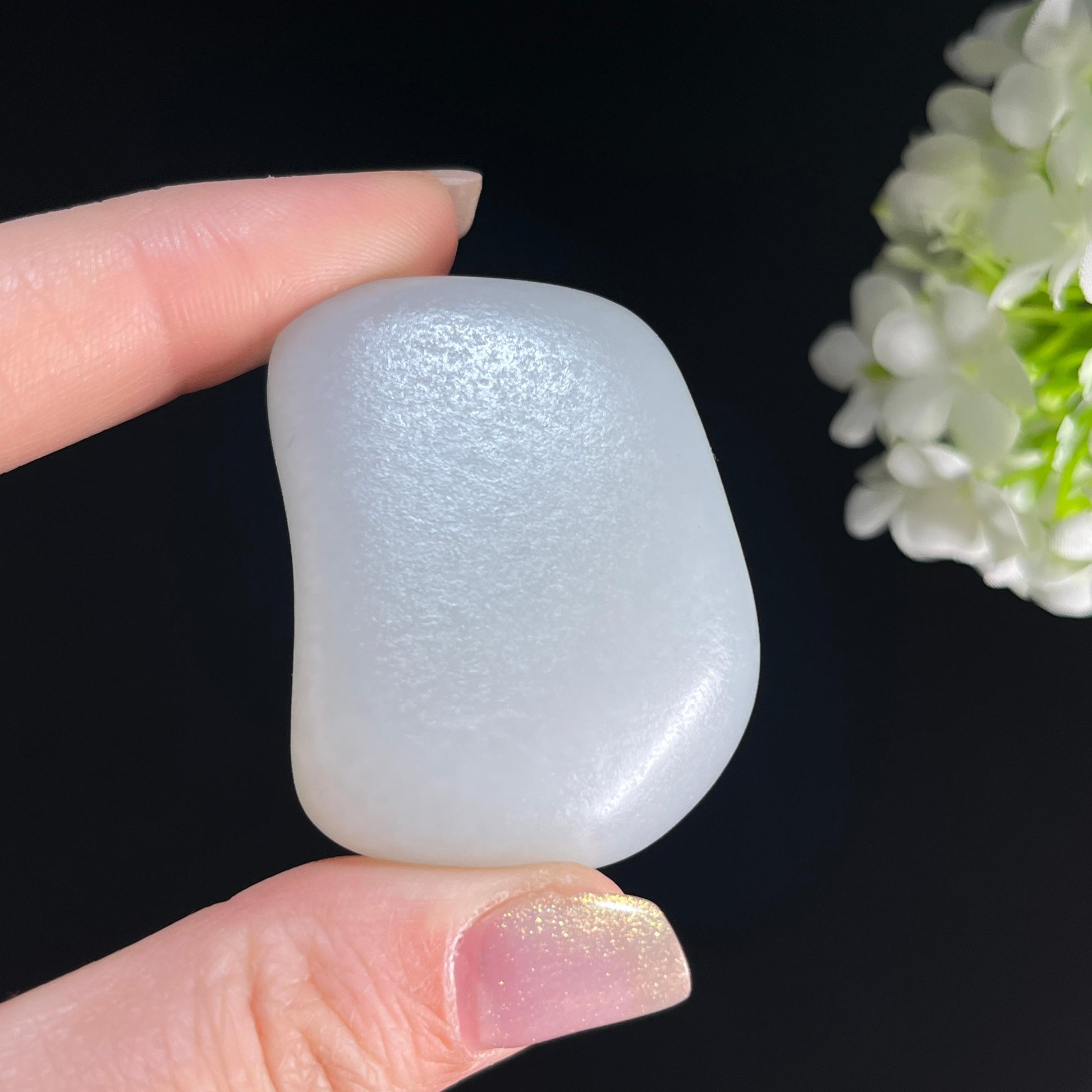 和田玉白玉 “云光寒璧” 光白籽料（yc361304）