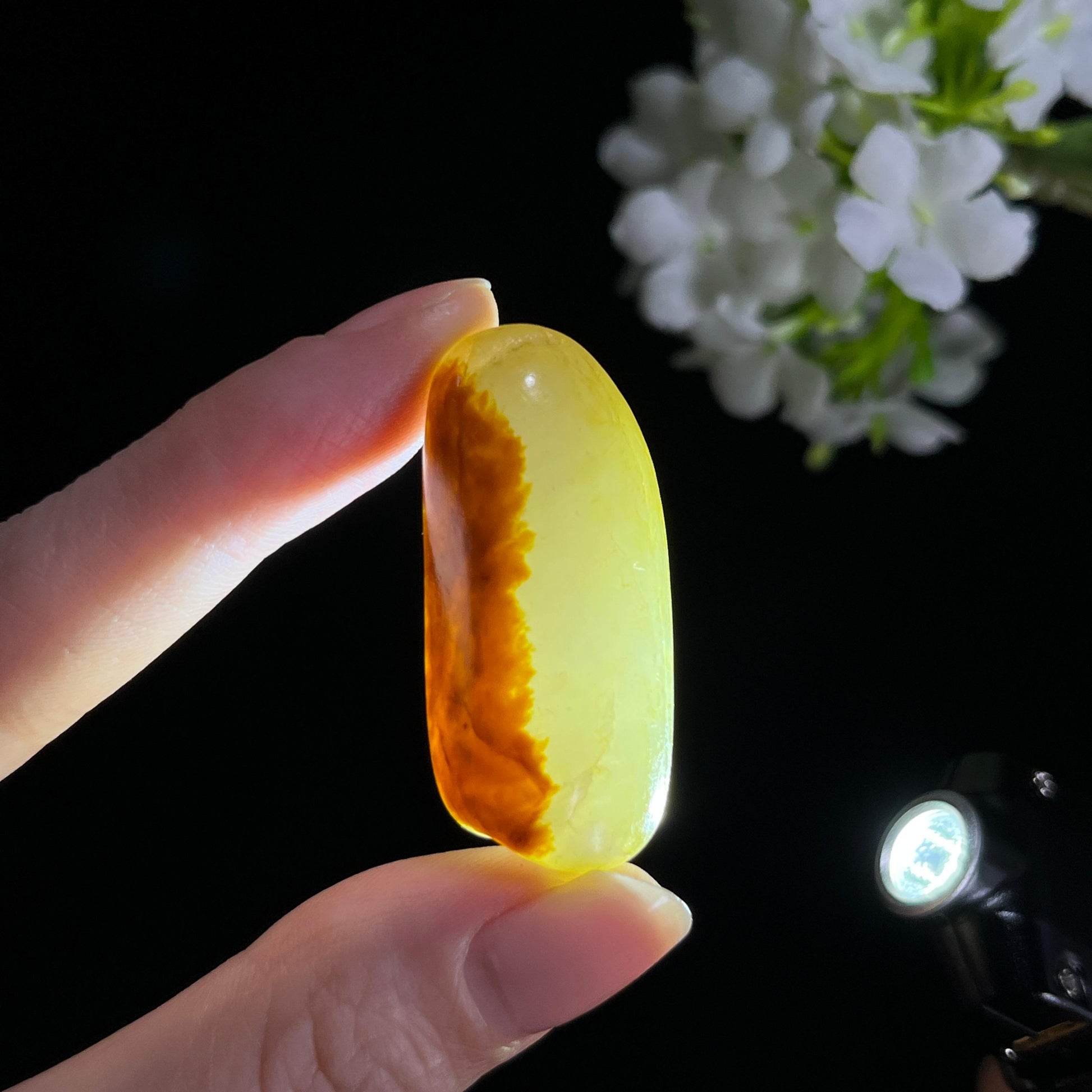 和田玉白玉枣红皮“琼玉丹霞”籽料原石（yc292574）