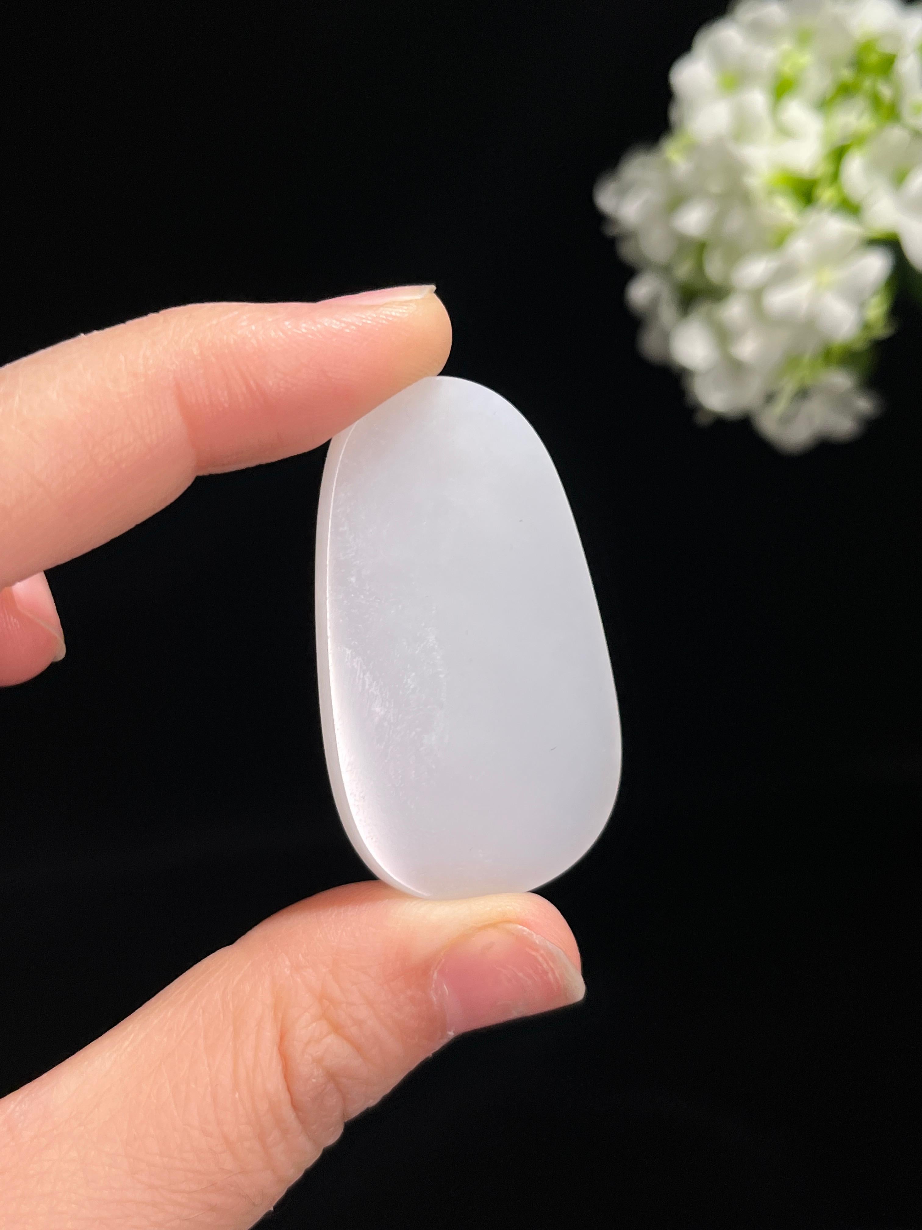 和田玉白玉“忠义关公”挂件（yc257303） – 添福玉器