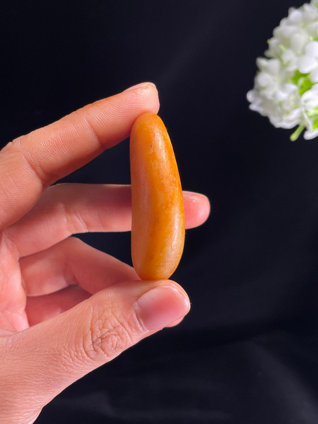 和田玉老熟黄沁籽料原石（yc265218）