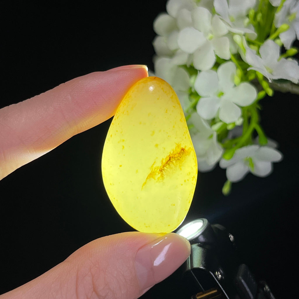 和田玉白玉洒金皮籽料（yc308607）