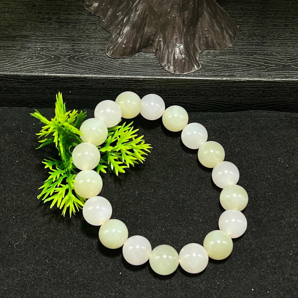 和田玉白玉手串（yc714356）