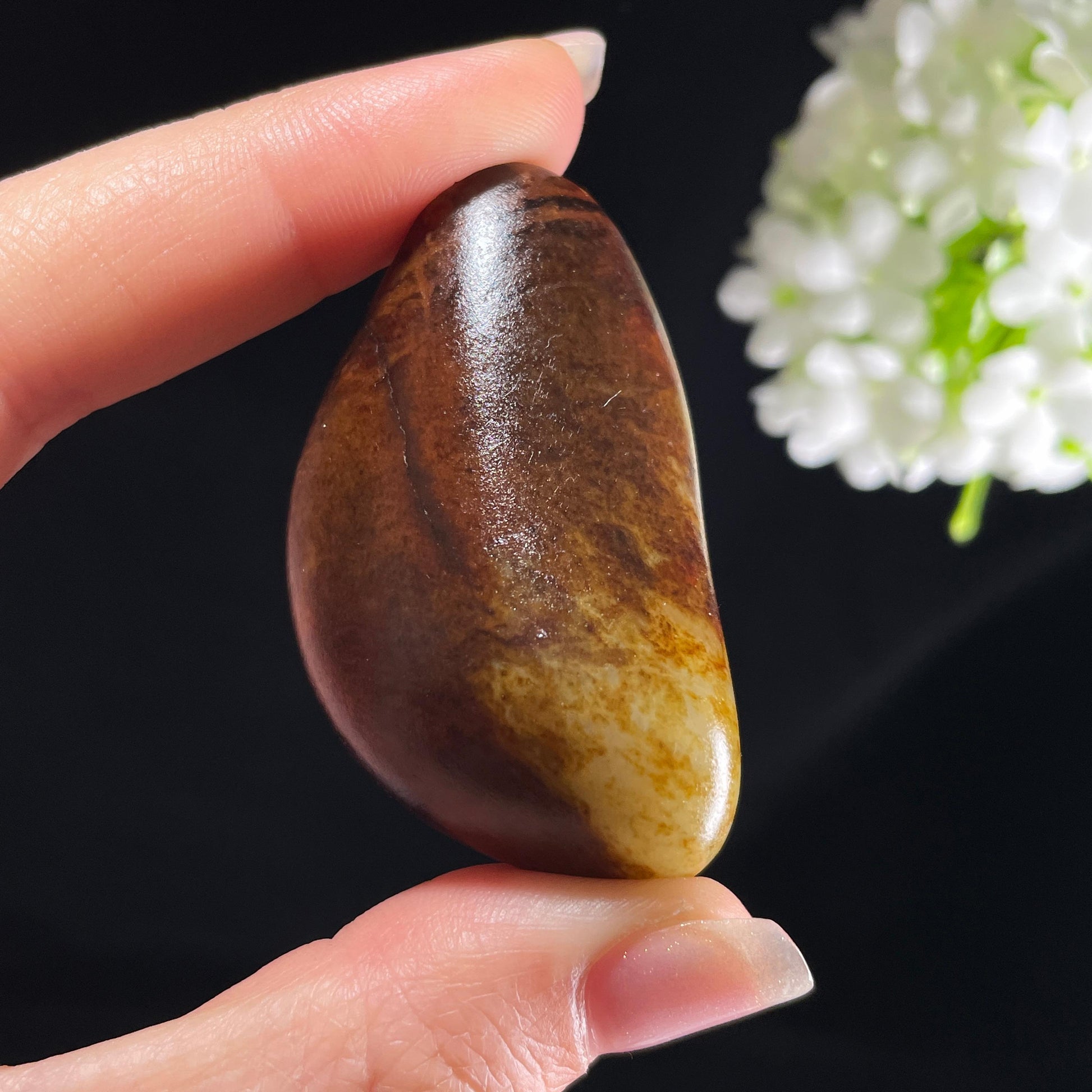 和田玉青白玉“暮玉檀心”秋梨皮籽料（yc394021）