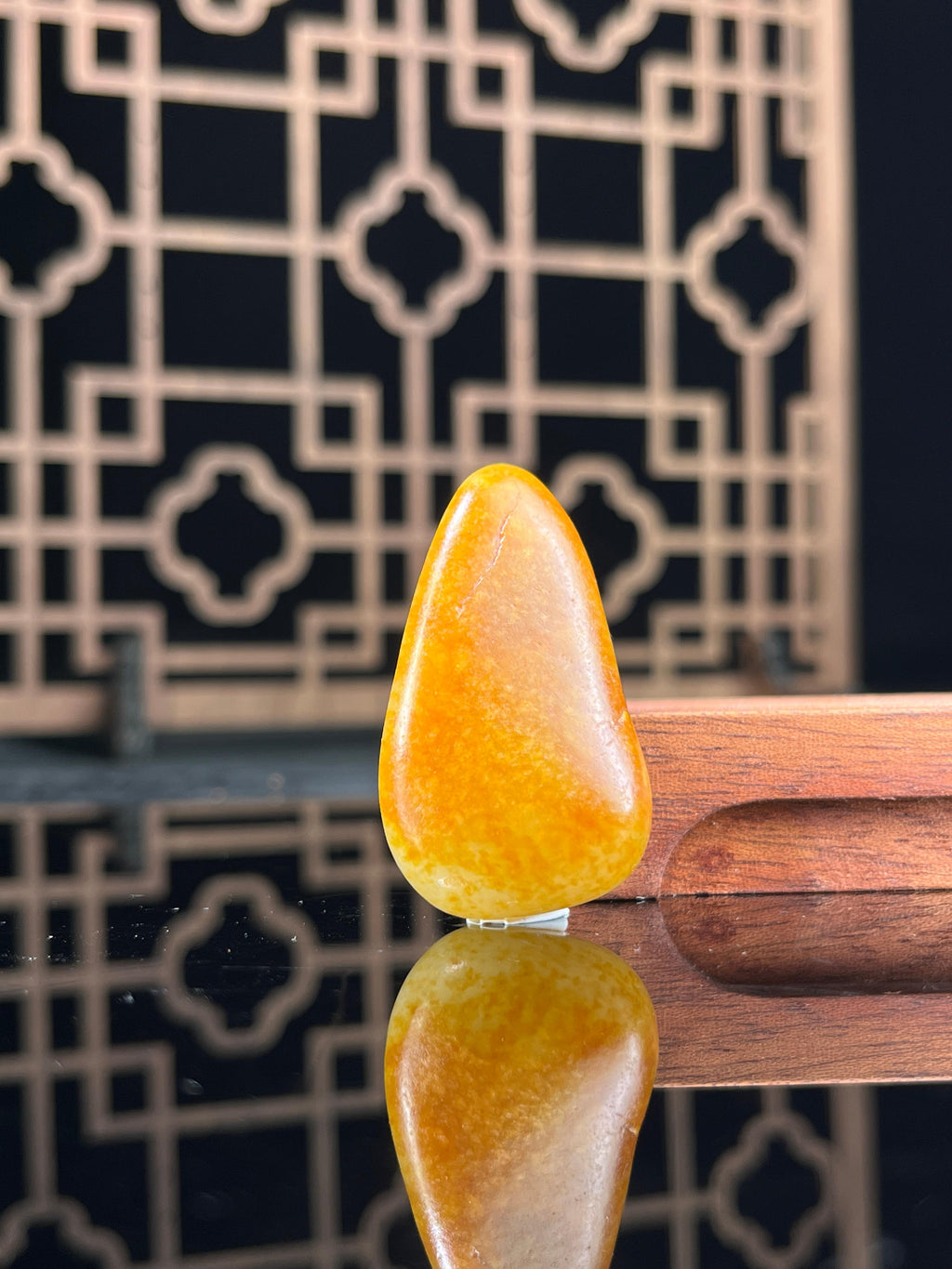 新疆和田玉白玉籽料原石金包银挂件（yc234001）