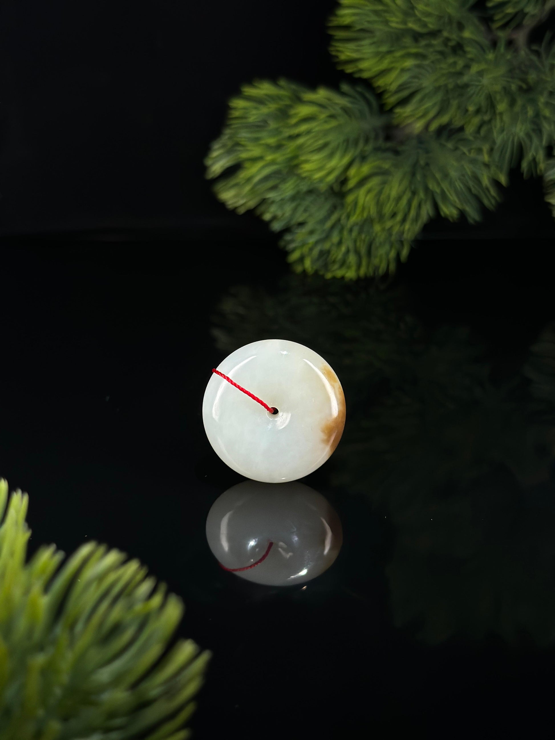 和田玉糖白玉平安扣（yc507654）