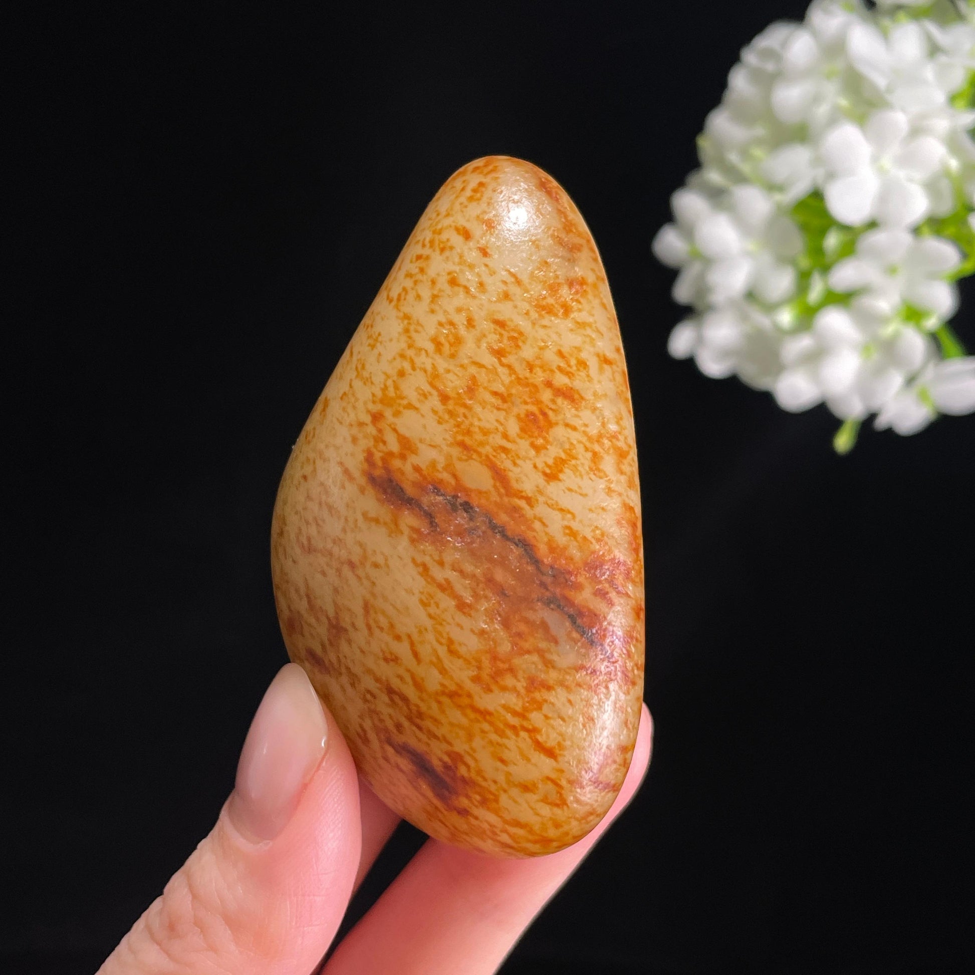 和田玉白玉“浑金璞玉”虎皮洒金皮籽料（yc367610）