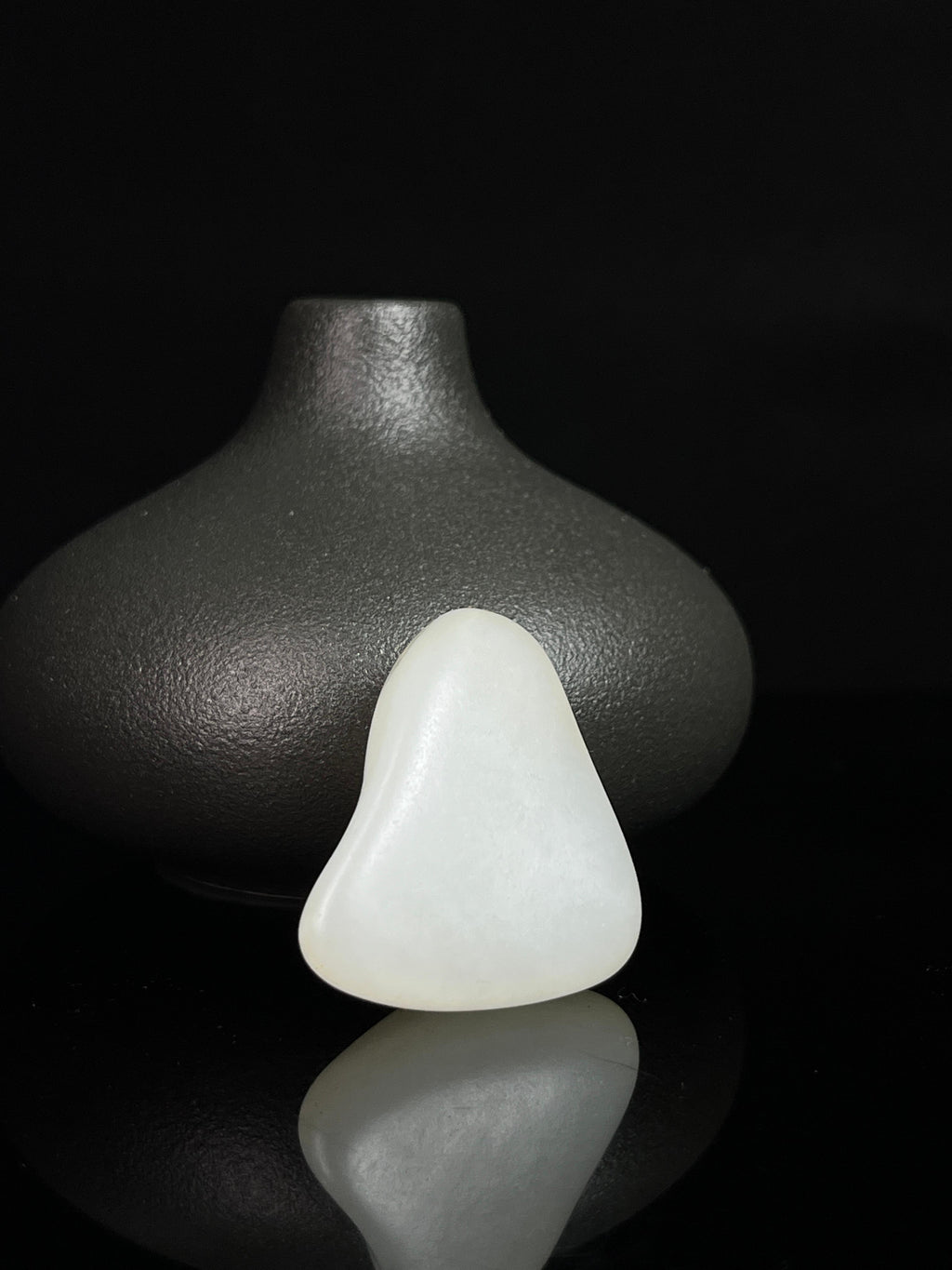 新疆和田白玉洒金皮挂件籽料原石（yc231653）