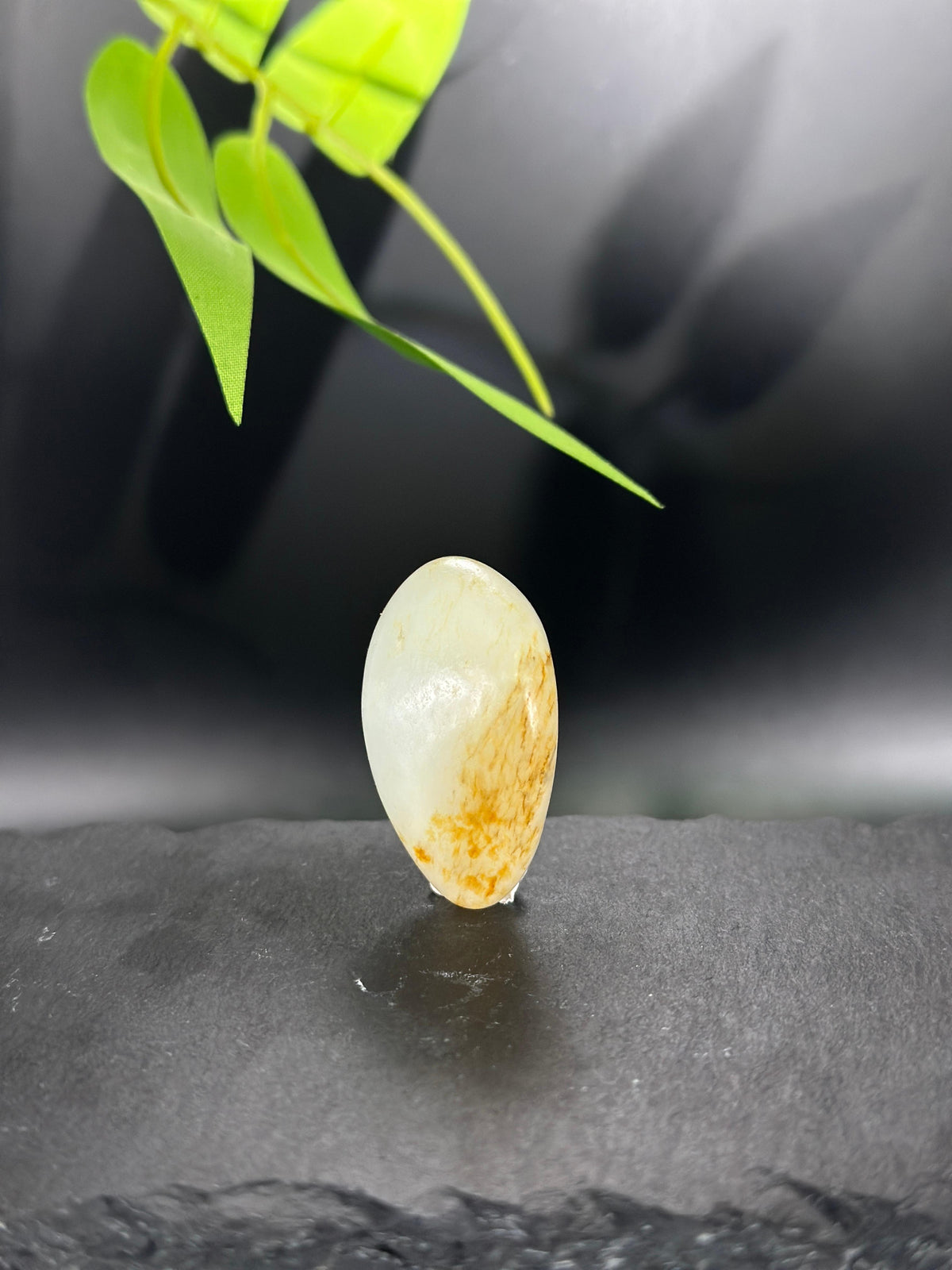 和田玉籽料 高白细肉 洒金皮素件（yc783812）