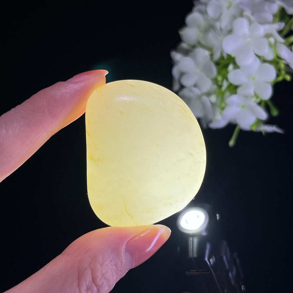 和田玉白玉“雪子藏金”洒金皮籽料（yc351284）