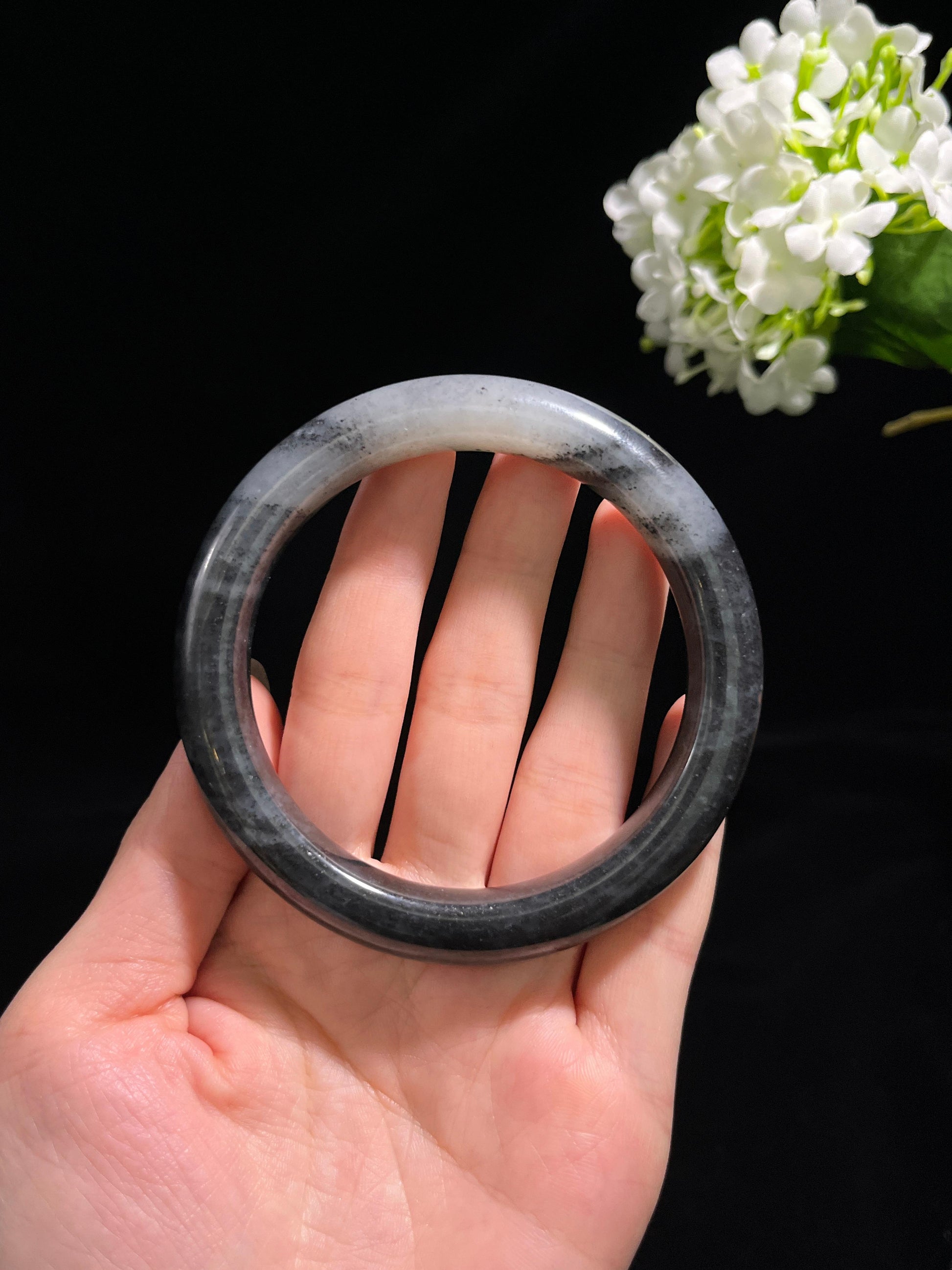 和田玉青花手镯（卡57-卡60）（yc254778）