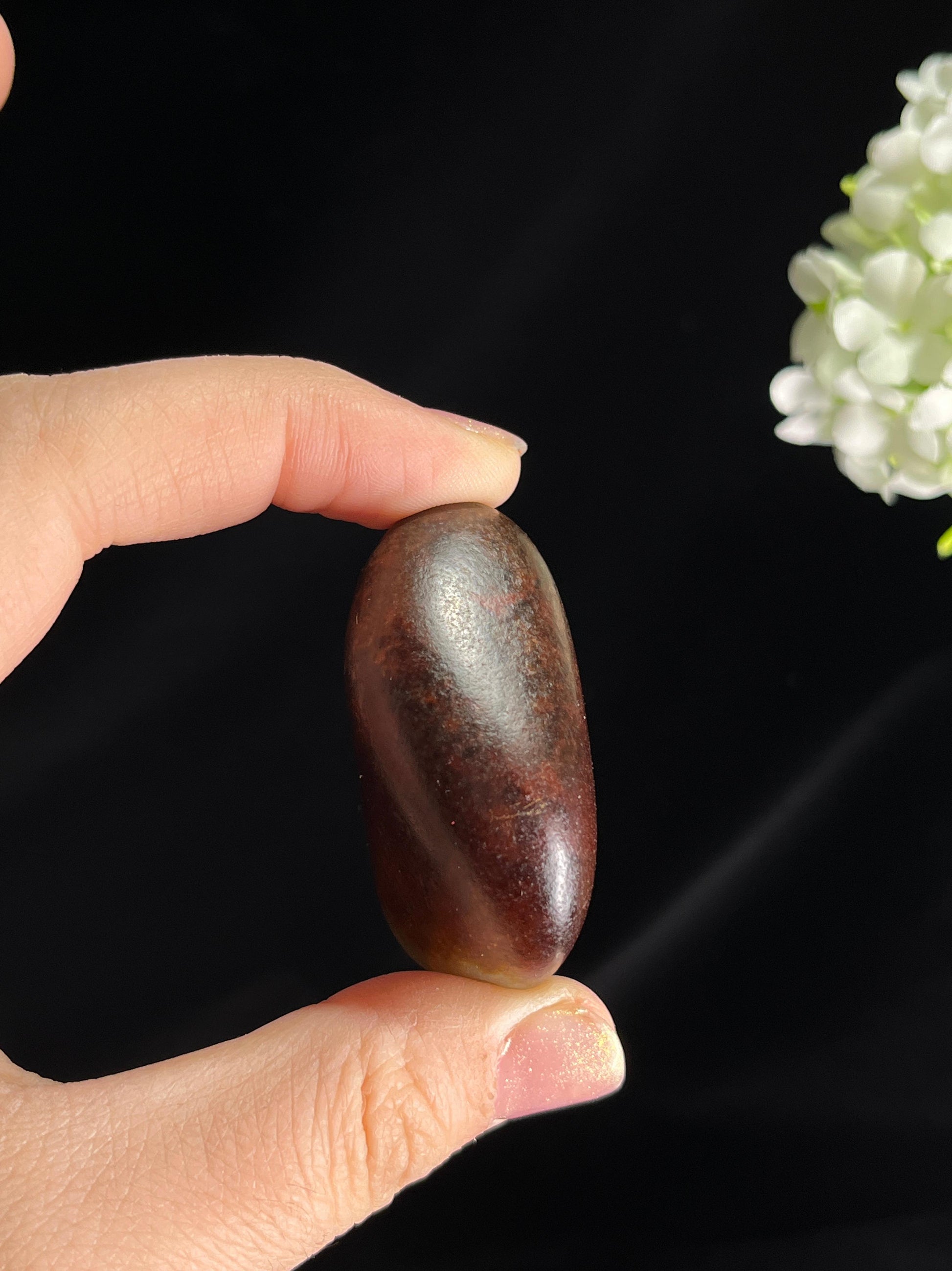 和田玉红沁籽料原石（yc265911）