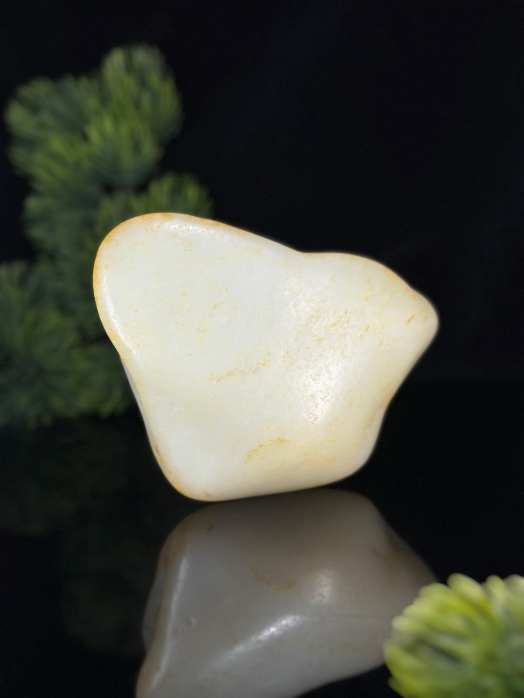 新疆和田玉白玉洒金皮籽料（yc472266）