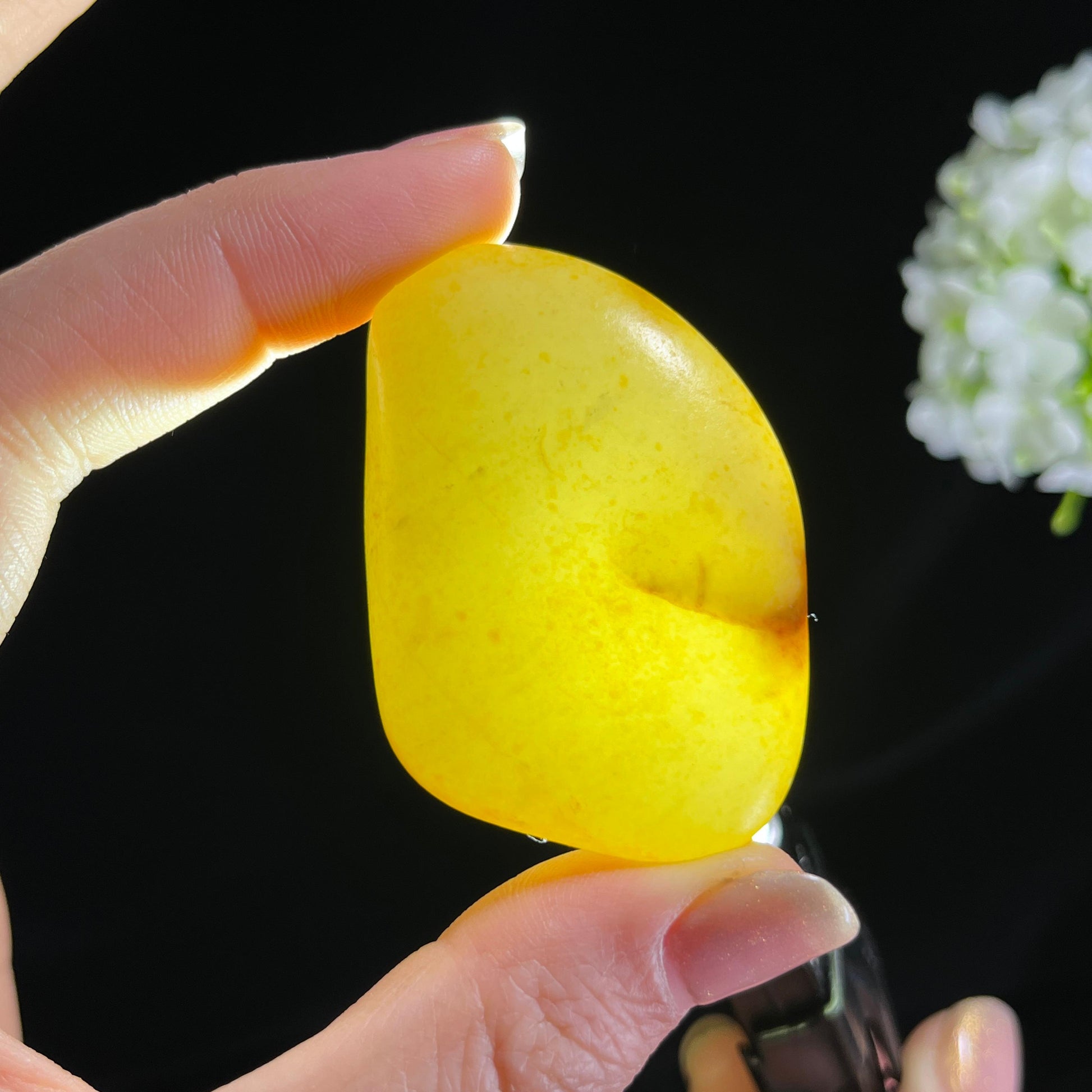 新疆天然和田玉白玉“金砂凝玉”洒金皮籽料原石（yc300245）