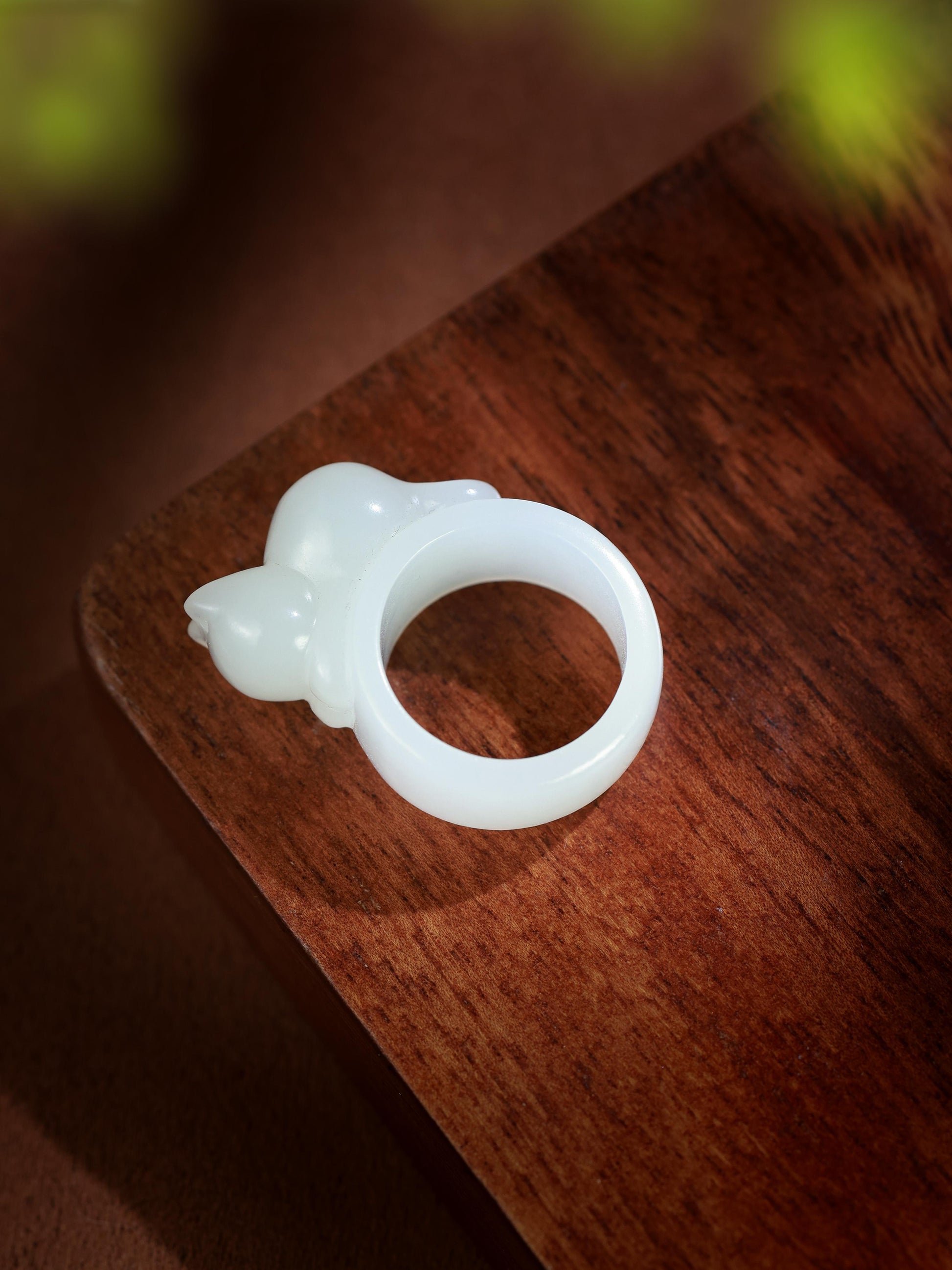 白玉戒圈（yc234032）