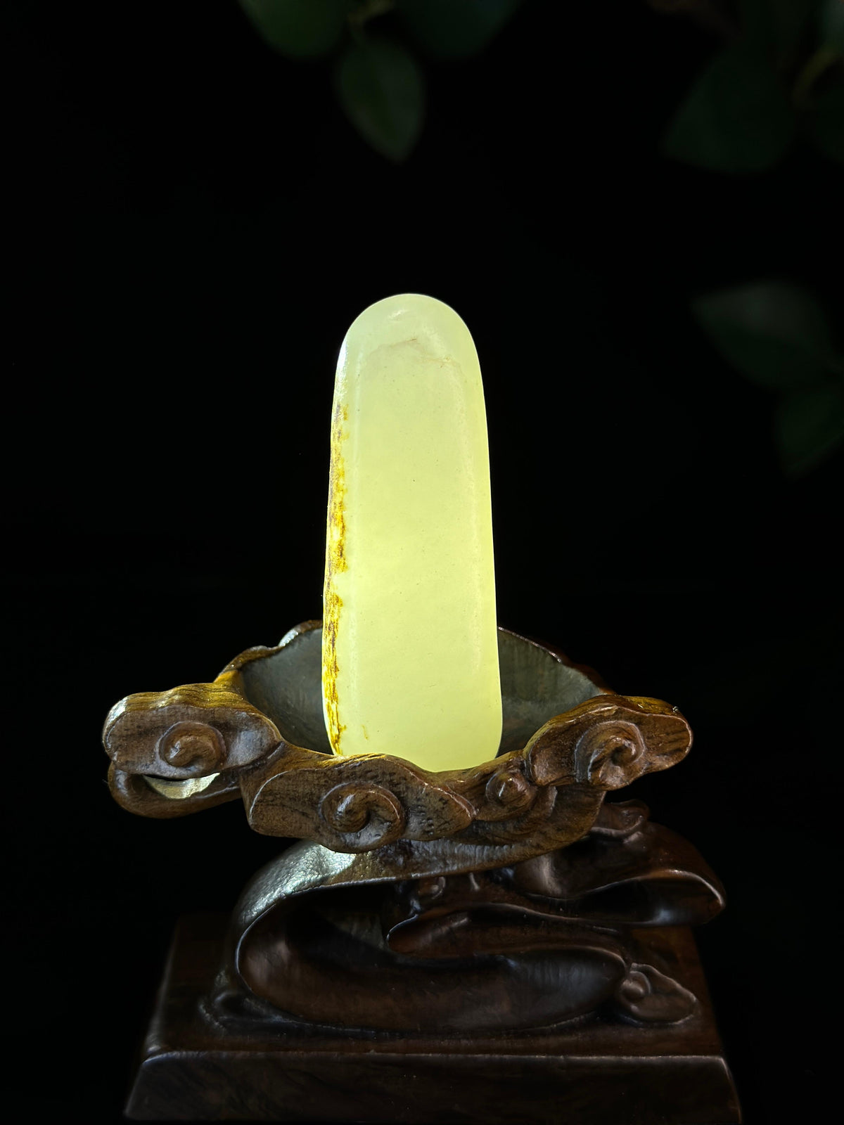新疆天然和田玉白玉洒金皮籽料（yc738345）